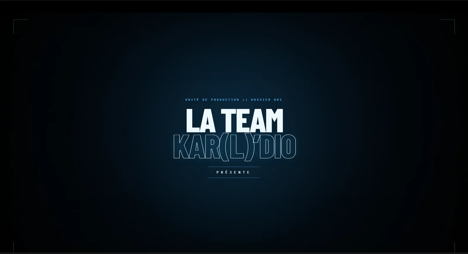 Trailer title screen.
